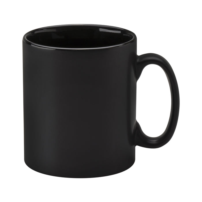 Matt black Promotional mug