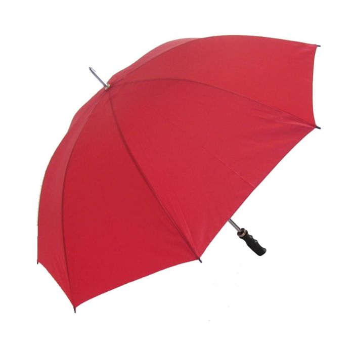 Branded golf umbrella red