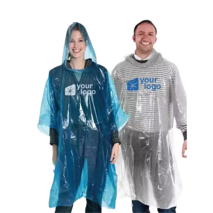 promotional rain poncho