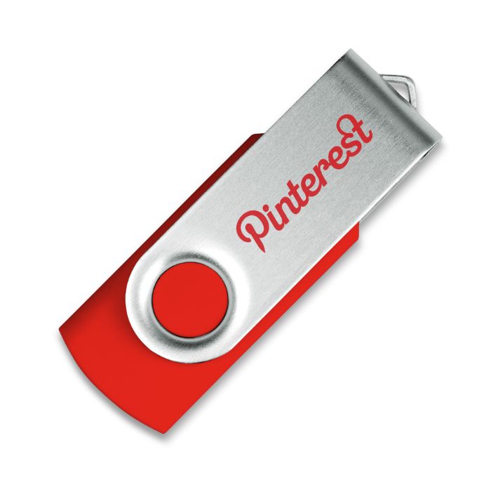 Printed usb drive red