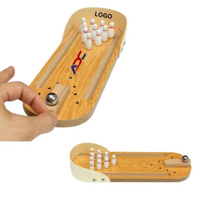 logo printed bowling game