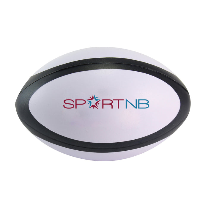 branded rugby stress ball