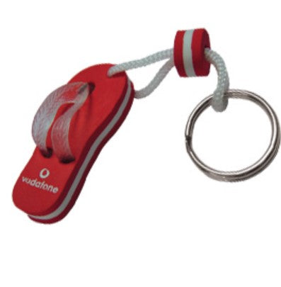 Flip-Flop Floating Foam Keyring