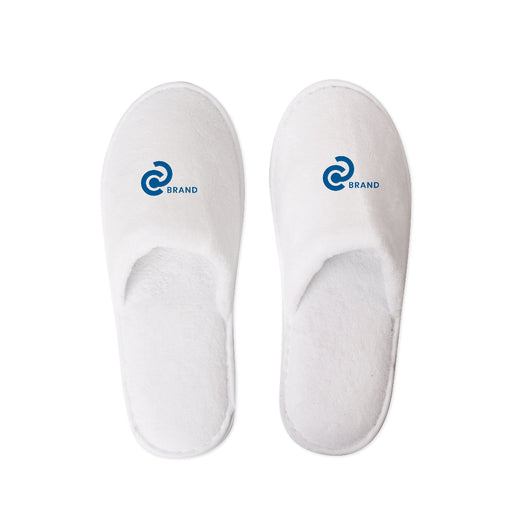 Logo printed hotel slippers 2
