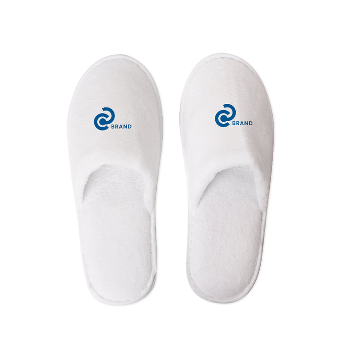 Logo printed hotel slippers 2
