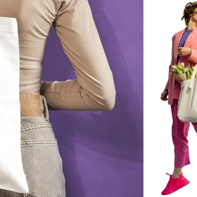 Custom branded cotton and jute tote bags UK