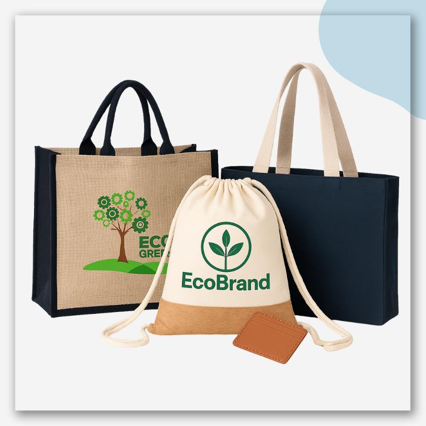Logo printed bags