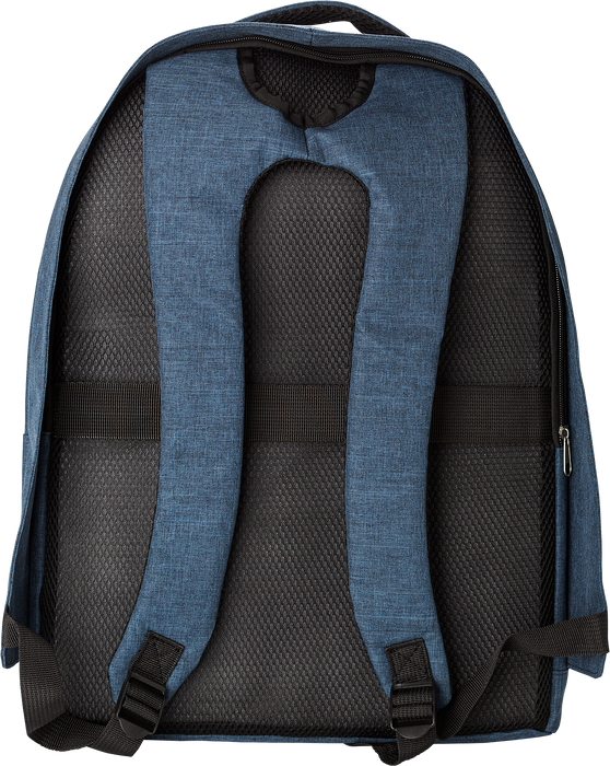 Back of RPET anti-theft backpack