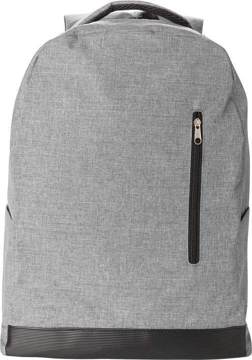Light grey RPET anti-theft backpack