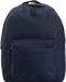 Blue polyester backpack