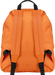 Back of polyester backpack
