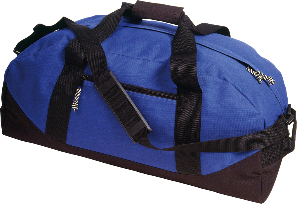 Cobalt blue large sports bag