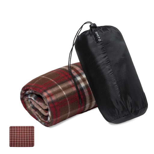 Blanket Barzagli RPET tartan picnic blanket with carry pouch
