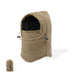 Neck Warmer and Hat Tecko polar fleece set in white