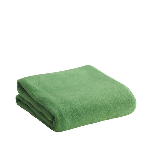 Blanket Menex green polar fleece blanket