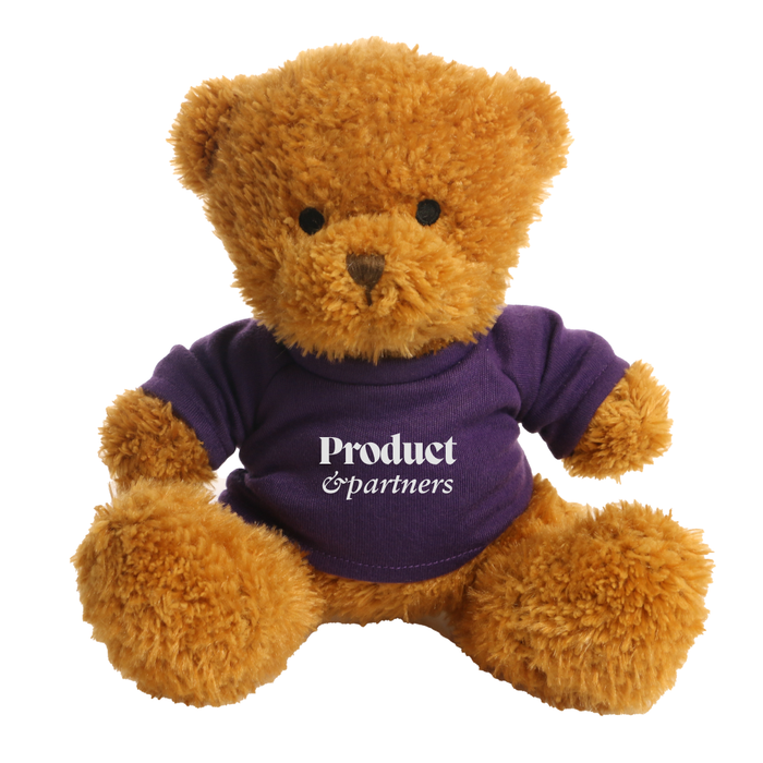 Advertising teddy bear