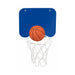 Basketball game set blue