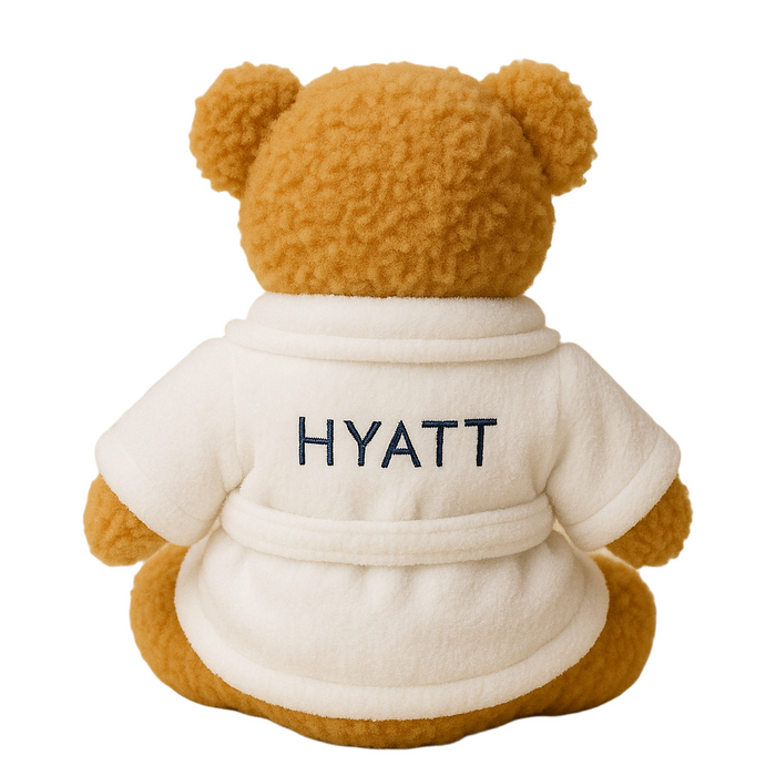 Embroidered Bathrobe Teddy Bear