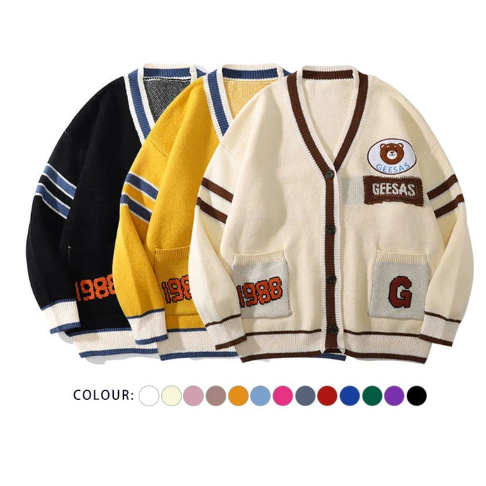 Bespoke college cardigan
