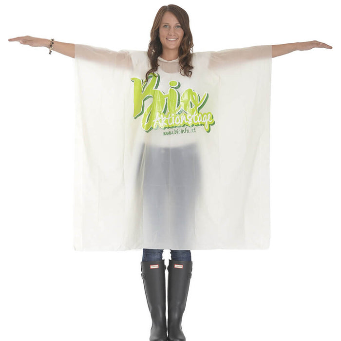 biodegradable rain poncho