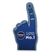 Personalised foam hand for team support at UK sporting events