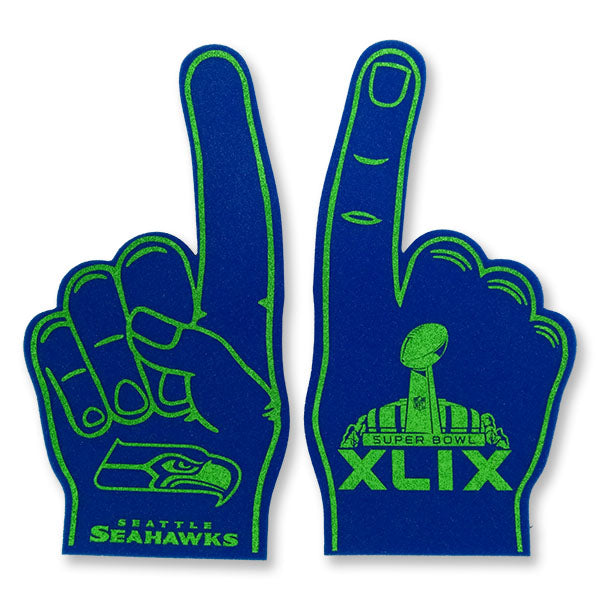 Custom logo foam finger for UK concerts, football, and cricket fans