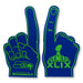 Custom logo foam finger for UK concerts, football, and cricket fans