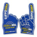 Custom branded foam hand for cheering at UK football matches