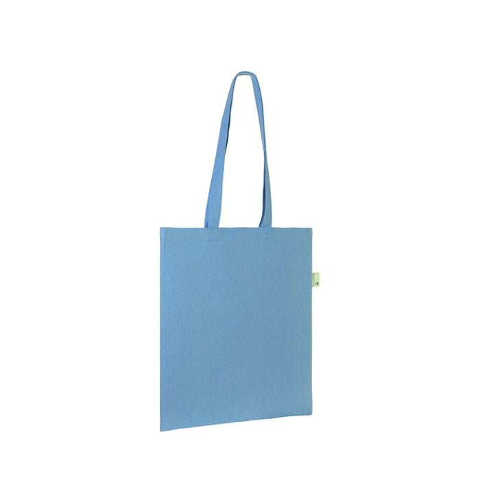 cotton and plastic tote bag