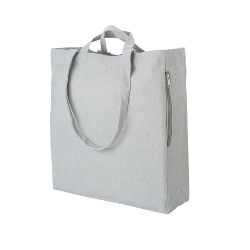 custom printed tote bag grey