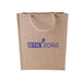 Logo branded jute bag