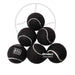 Logo printed tennis ball black