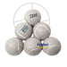 Logo printed tennis ball grey