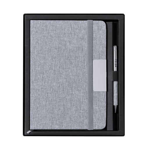 Custom RPET Notepad and Pen Set in Gift Box | Sustainable Business Merchandise