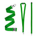 Polyester lanyard wholesale green