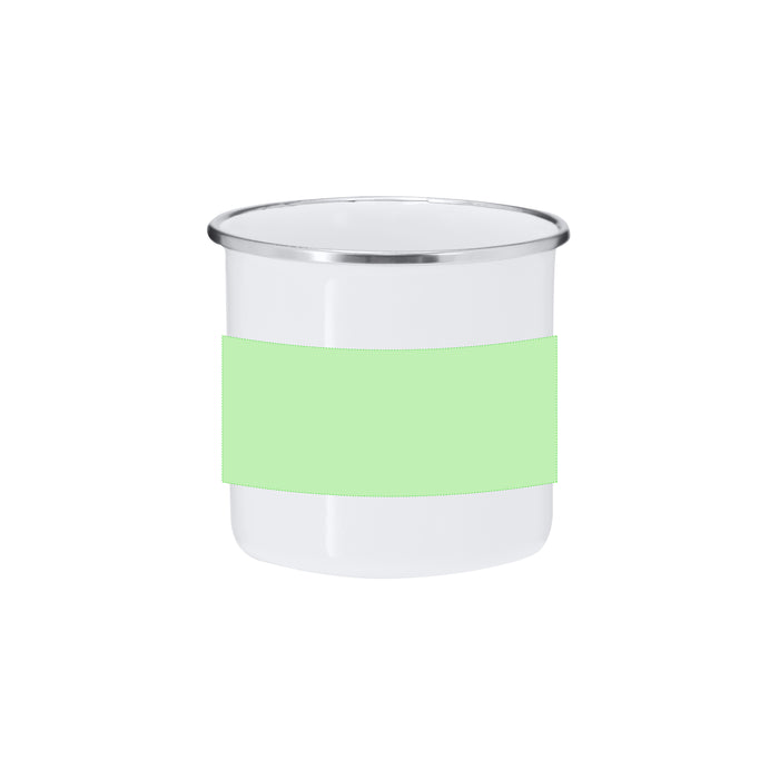 Promotional sublimation enamel mugs for UK businesses