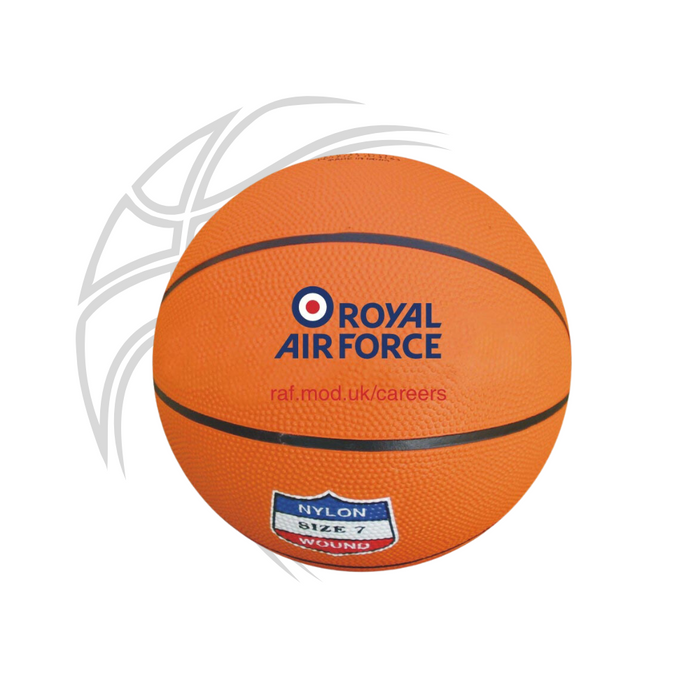 logo printed basketball