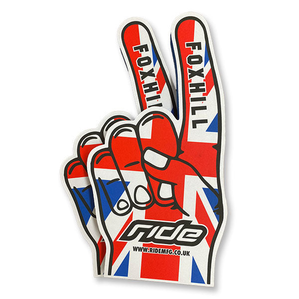 Custom branded england cheering hand