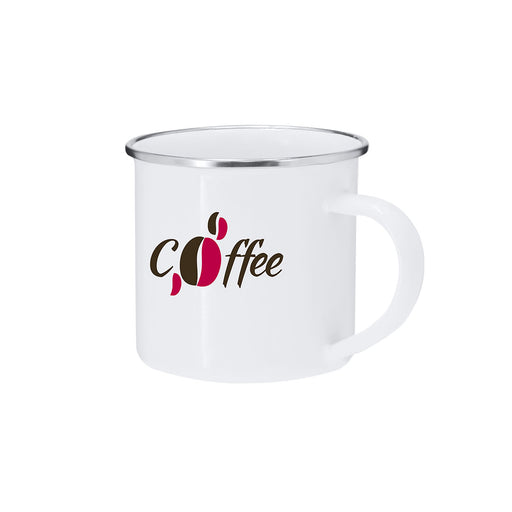 Sublimation enamel mug 12oz for builders and construction workers
