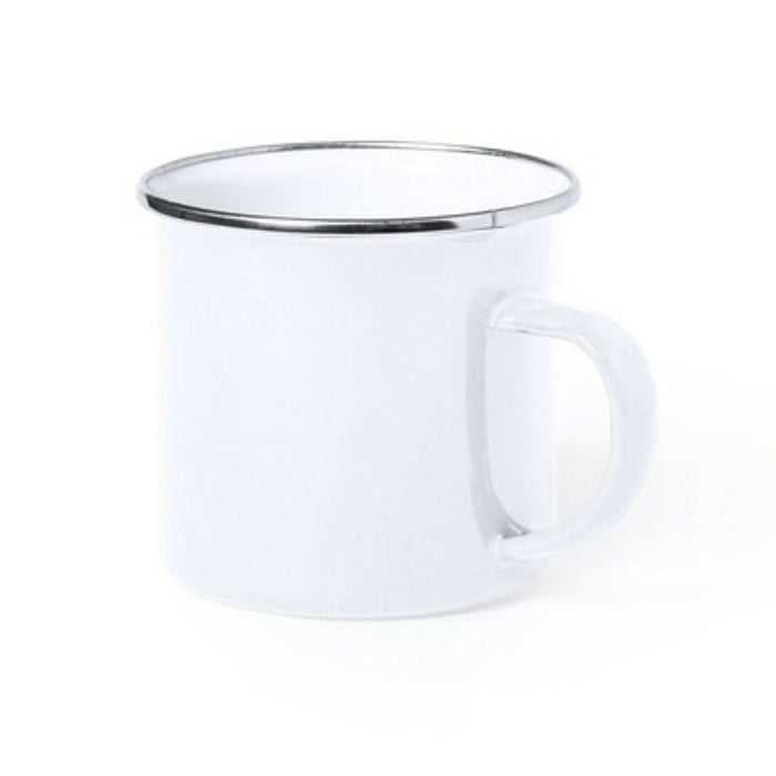 Metal mug for construction workers