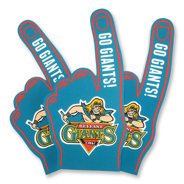 Football world cup cheering hand