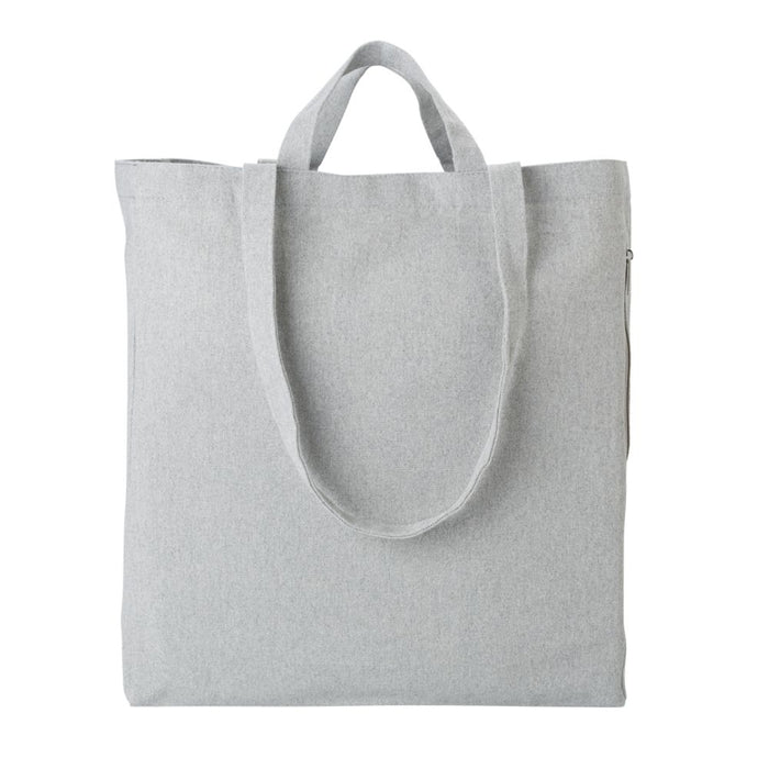 custom printed tote bag grey