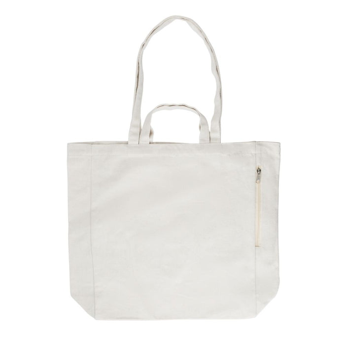 custom printed tote bag natural