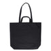 Tote bag black with pocket