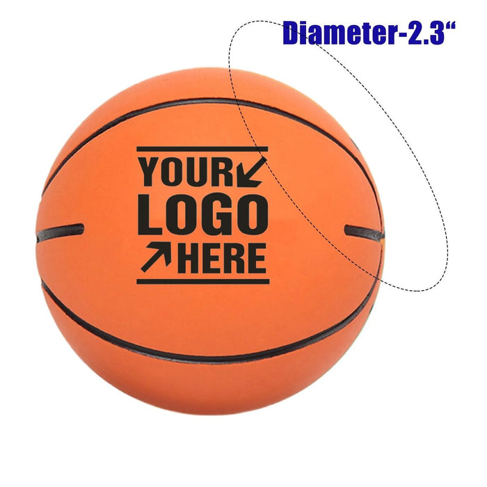 high bounce mini basketball orange
