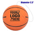 high bounce mini basketball orange