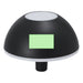LED bottle lamp with the branding print area marked in green