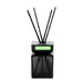Aromatic diffuser with the branding print area marked in green