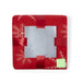 Polar Fleece Blanket with the branding print area marked in green