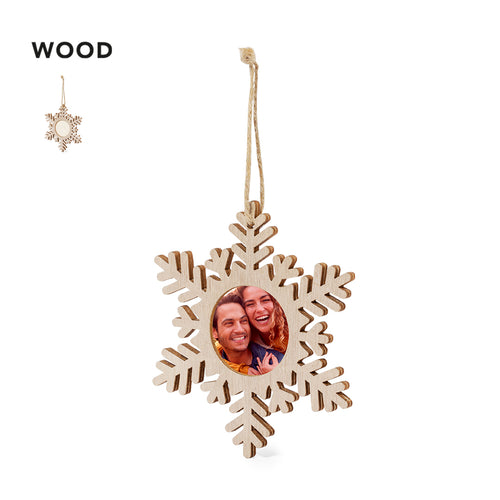 Wooden Photo Christmas Decoration